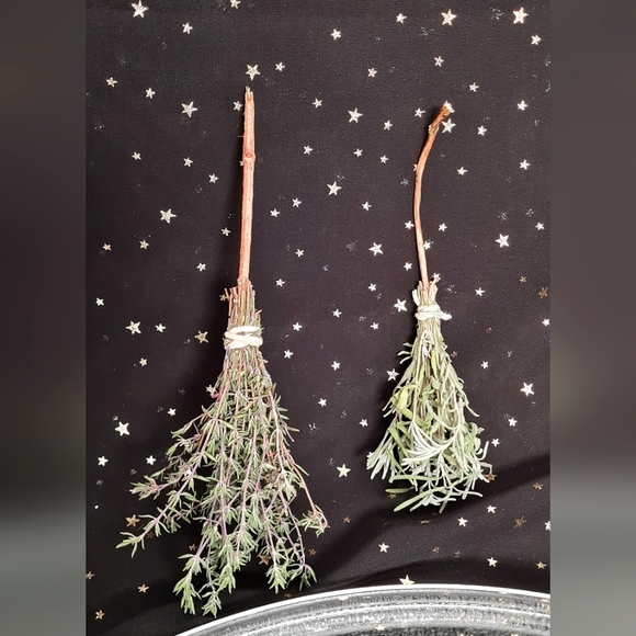 Handmade Other - Two Baby "Besom" Brooms Bundle